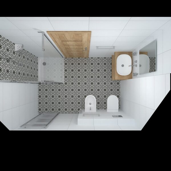 Visualisierung von Bad und WC 3A