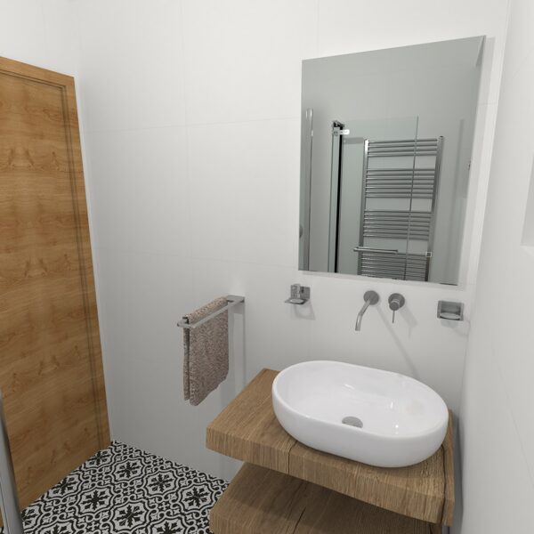 Badezimmervisualisierung 1A